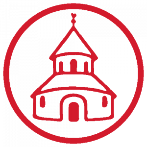 Red logo of the Round Church Visitor Centre